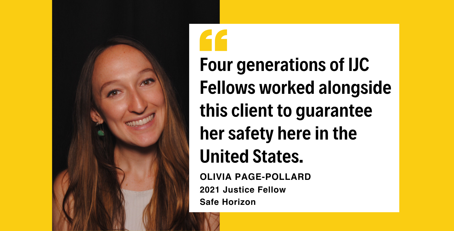 Fellow Spotlight Olivia PagePollard Immigrant Justice Corps(03)