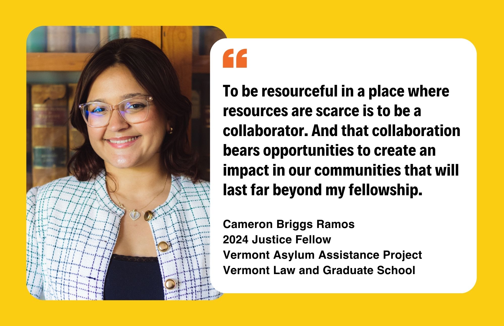 Rural representation - Cameron Briggs Ramos - Immigrant Justice Corps